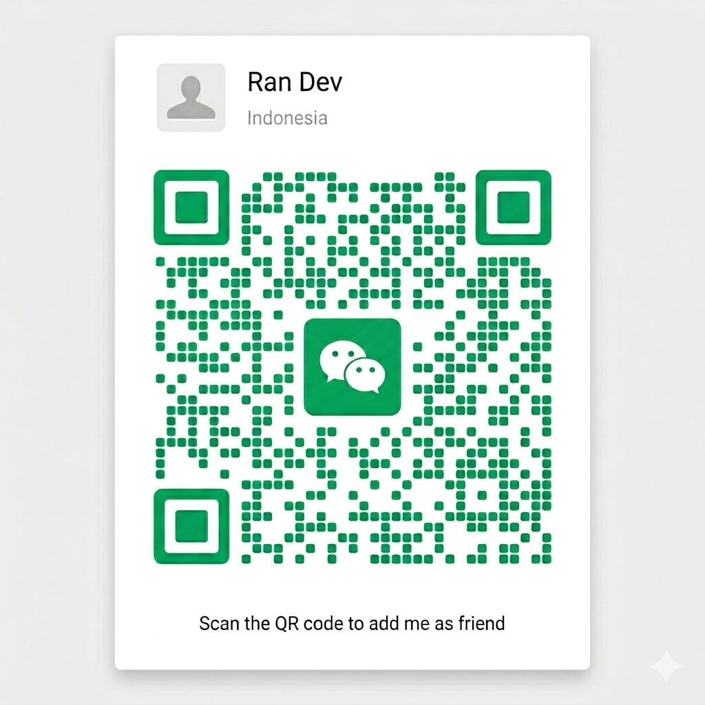 QR Code WeChat Ran Dev